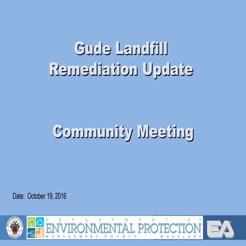 Gude landfill remediation 161019