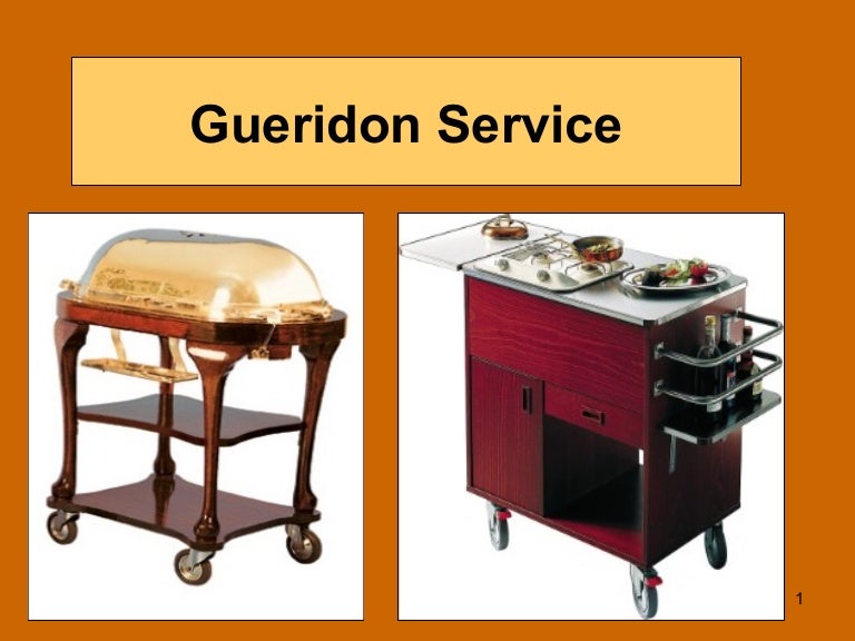 Gueridon Service