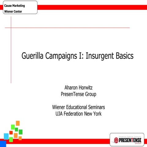 Guerilla Campgains I Insurgent Basic (Ujafed)