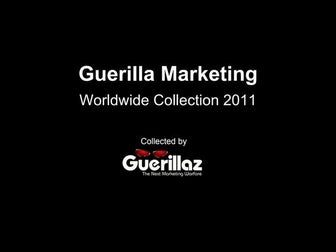100 Guerilla marketing examples