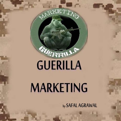 Guerilla marketing
