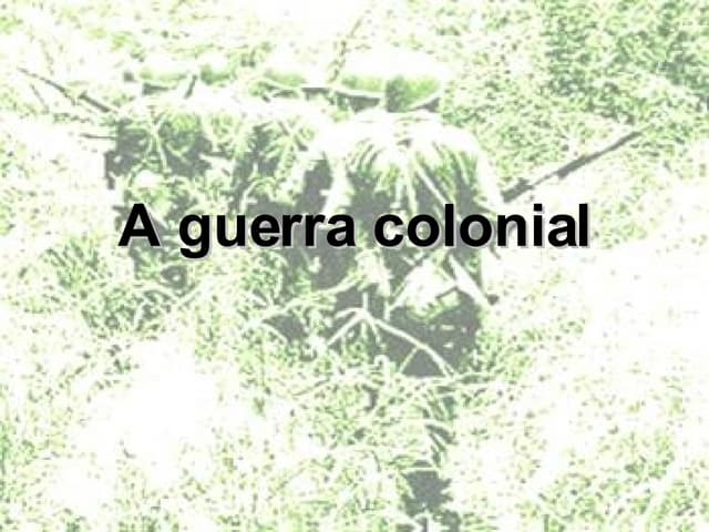 Guerra Colonial