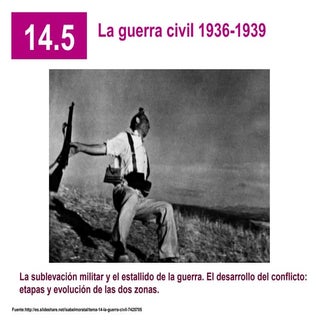 Tema 14.5. la Guerra Civil: la subl...