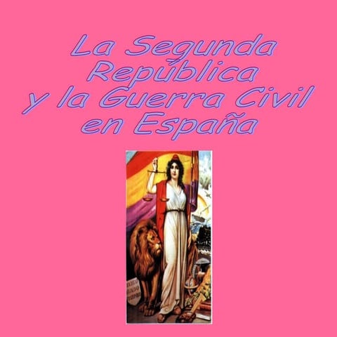 Guerra Civil Y RepúBlica A TravéS De Los Carteles