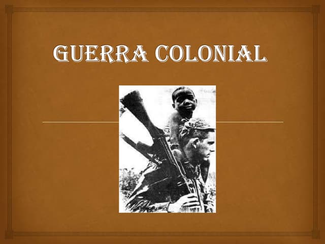 Guerra colonial (1)