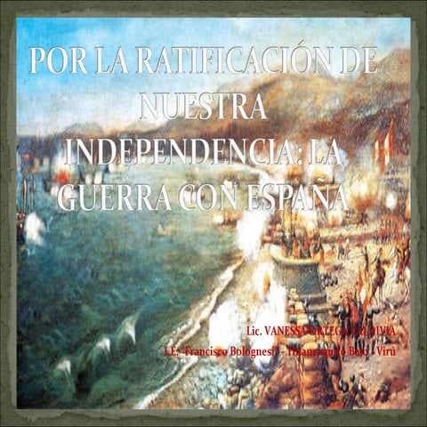 Guerra con españa - Combate del dos de mayo