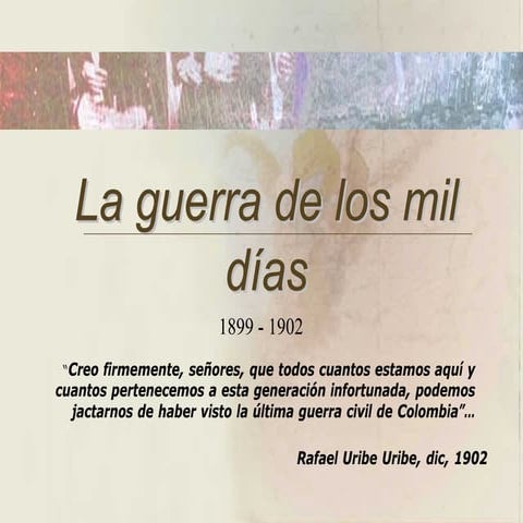 Guerra de los mil dias