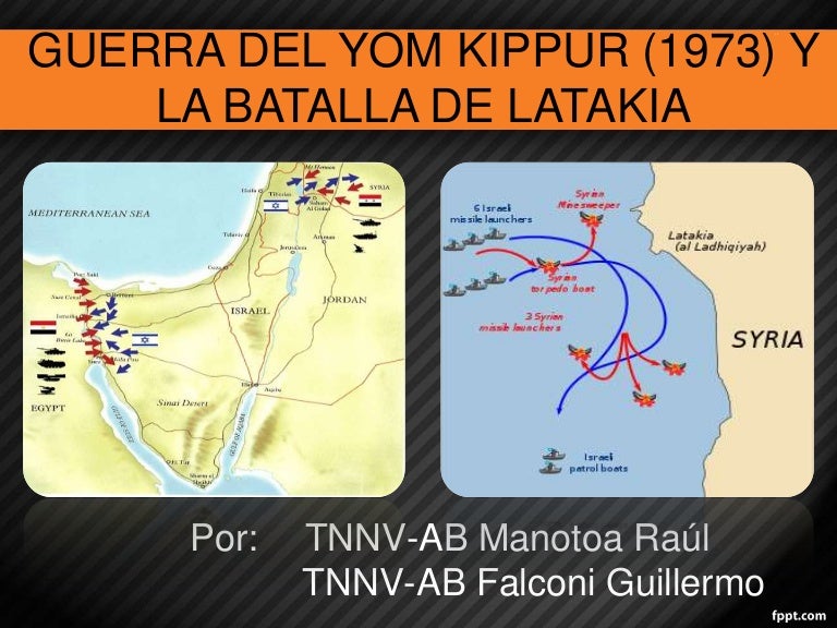 Guerra del yom kippur (1973) y