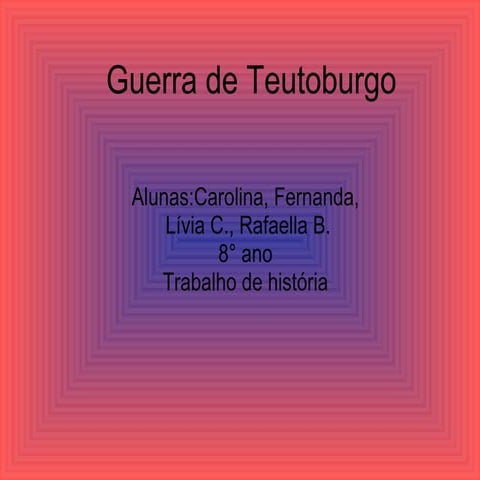 Guerra de Teutoburgo