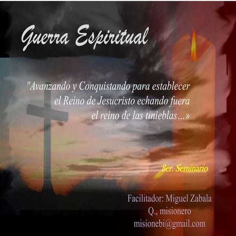 Guerra espiritual 3er. seminario