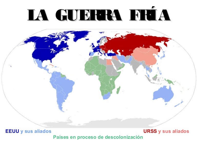Guerra fría (1945 a 1991).