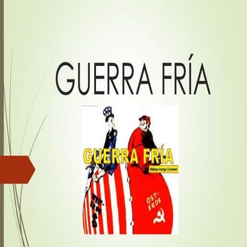 Consecuencias de la Guerra Fría en América Latina | PPTX