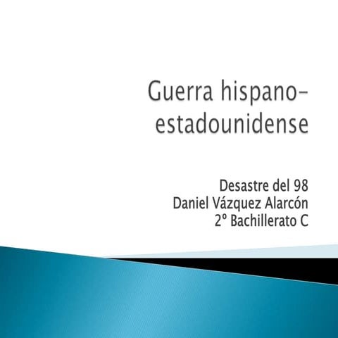 Guerra hispano estadounidense
