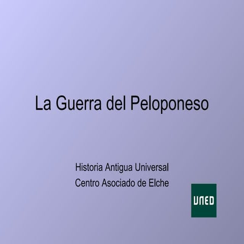 Guerra peloponeso