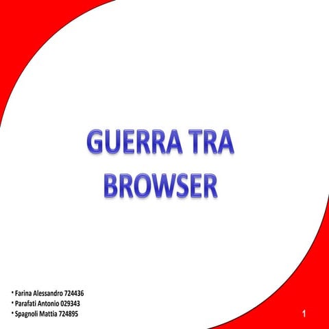 Guerra Tra Browser
