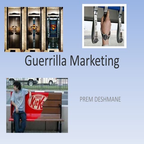 Guerrilla marketing