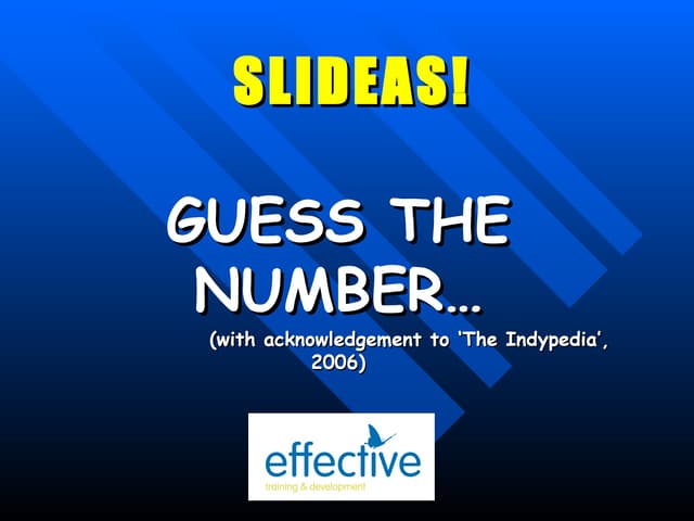 Guess The Number