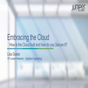 Lisa Guess - Embracing the Cloud