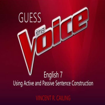 Guess the Voice (Active and Passive Voice).pptx