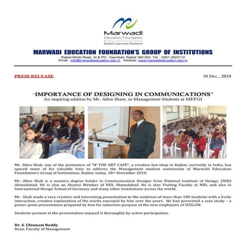 Guest lecture-allen-shaw