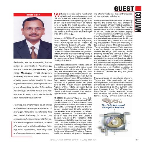 Fidelio property management system | PPTX