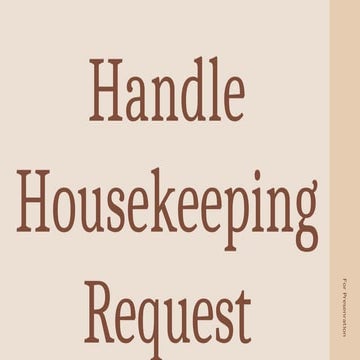 GUESTROOM CLEANING.pptx HOUSEKEEPING GUEST