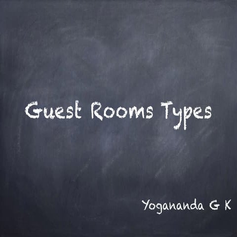 Guest rooms