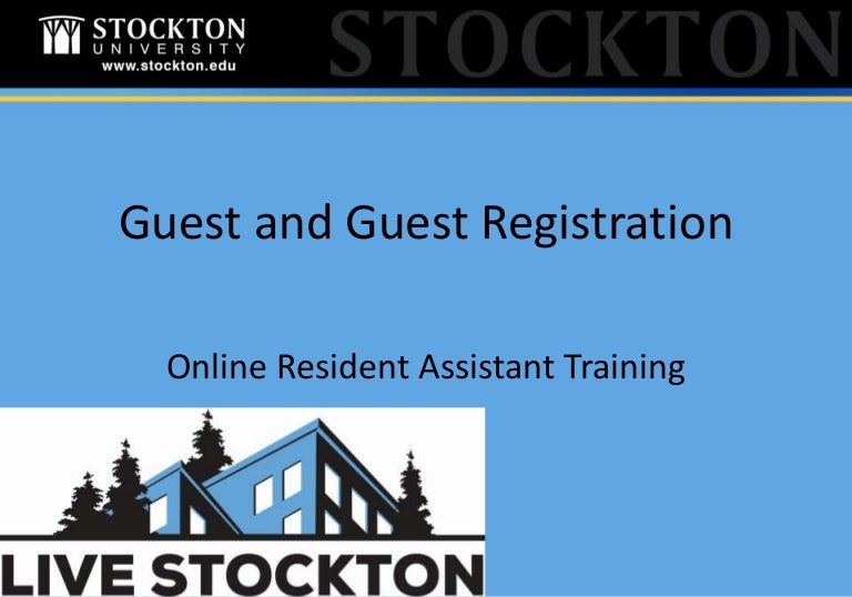 Guests and Guest Registration