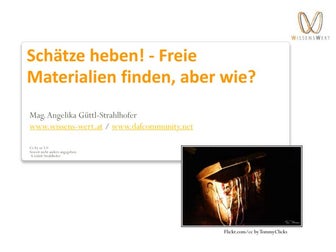 DaFWEBKON-Freie Materialien finden, aber wie?