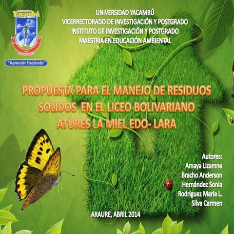 Guia de manejo de residuos