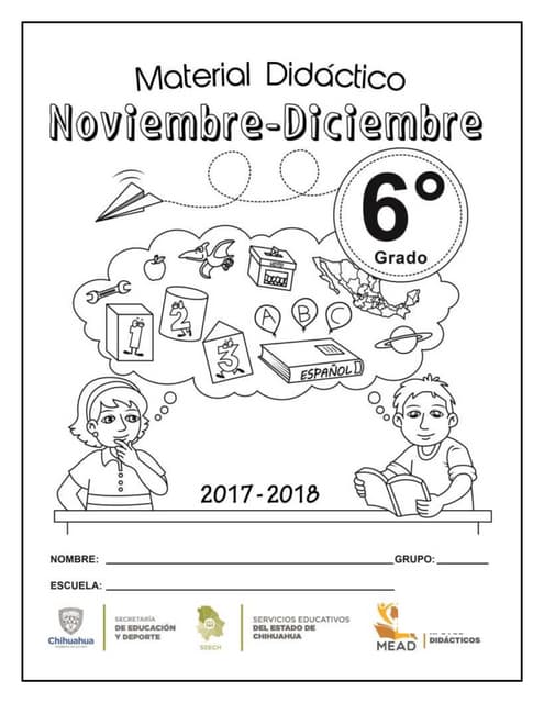 6to grado bloque 5 - sopa de letras (1) | PDF
