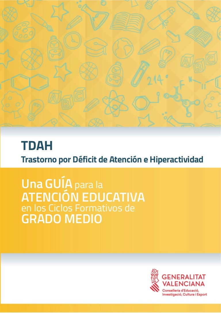 Grado Medio Farmacia Y Parafarmacia Es Difícil TDAH: Guía para la atención educativa en los CFGM