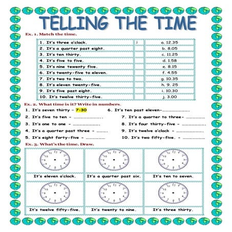 Time worksheet-45---longman (1) | PDF