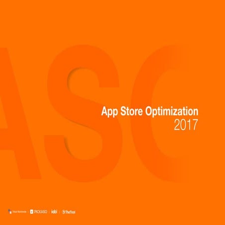 Guía ASO 2017 - Manual App Store Optimization by PickASO