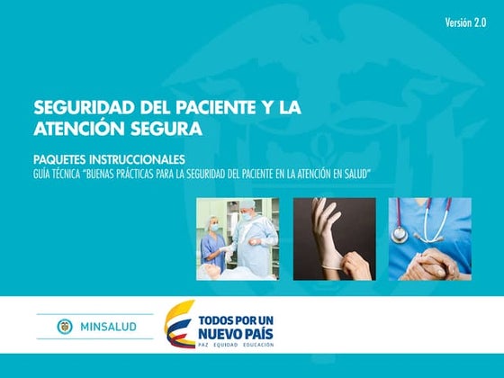Presentacion seguridad del paciente | PPTX