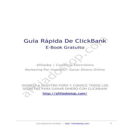 Guia clickbank-espanol | PDF
