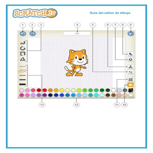 Guia editor-de-dibujo-scratchjr | PDF