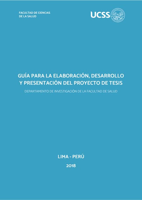 Estructura del proyecto de investigacion | PDF