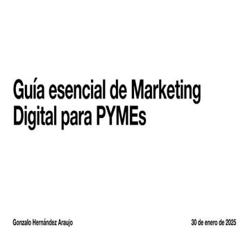 Guía esencial de Marketing Digital para PYMEs | PDF