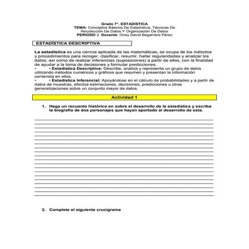 Guia estadistica grado-7