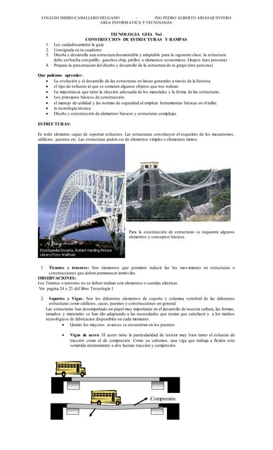 Taller estructuras sexto | PDF