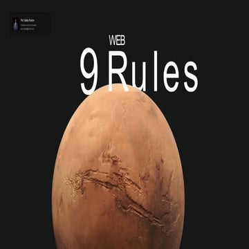 9 Web Rules - Pol Vales Rodon