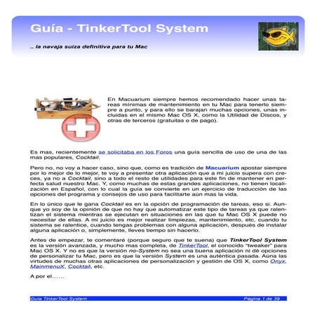 Guia Tinker Tool System Ok | PDF
