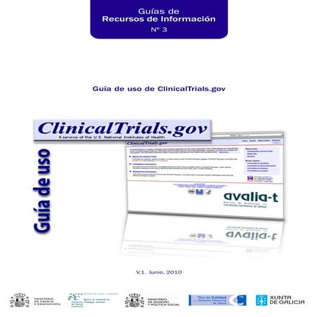 Avalia-t guia de uso de ClinicalTrails.gov 
