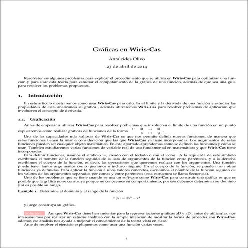 Guia wiris | PDF