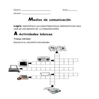 Guia 11 medios de la comunicacion