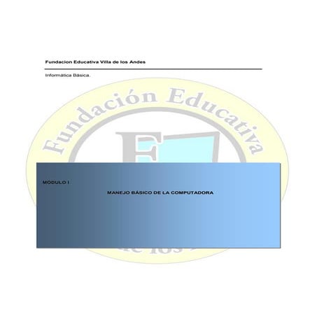 Guia 1 de informatica | PDF