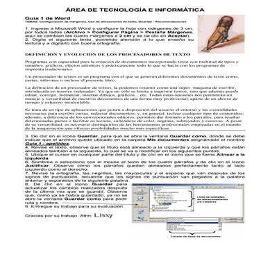 Guia 1 de word septimo julio2011