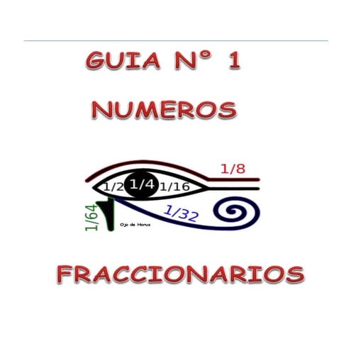 GUÍA FRACCIONARIOS