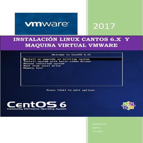 Guia1  Maquina Virtual para centos6